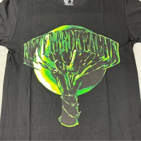 Vlone x Never Broke Again Slime Black T-Shirt Medium - Picture 12 of 13